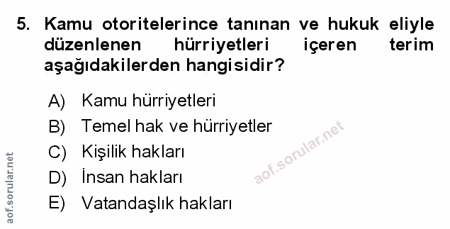 Soru 5