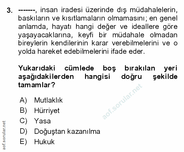 Soru 3