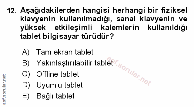 Soru 12