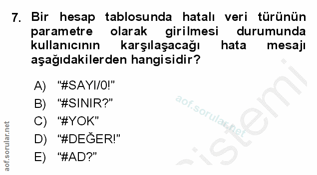 Soru 7