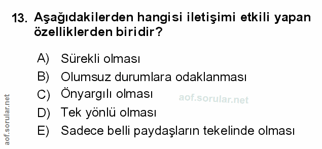 Soru 13