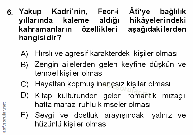 Soru 6
