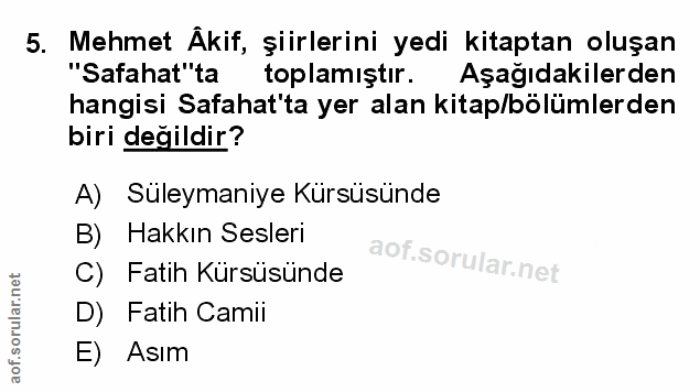 Soru 5