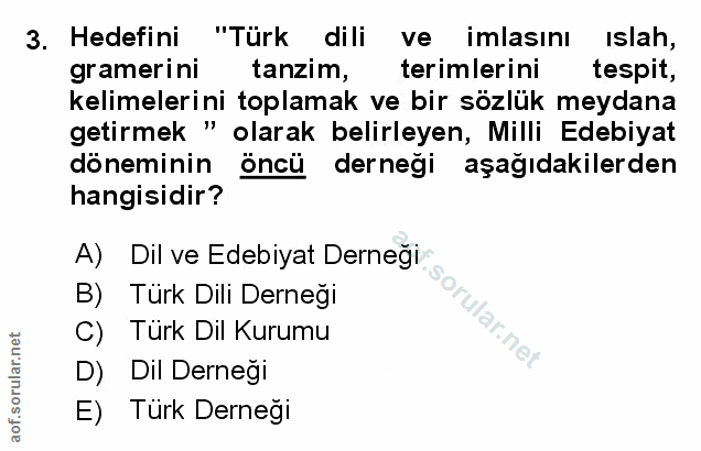 Soru 3