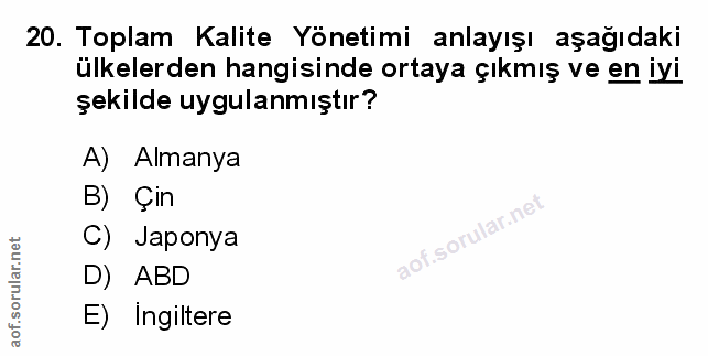 Soru 20