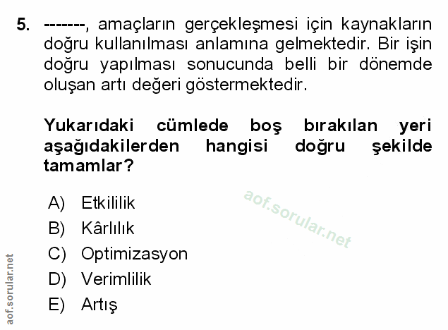Soru 5