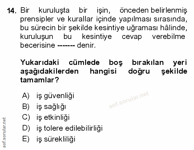 Soru 14