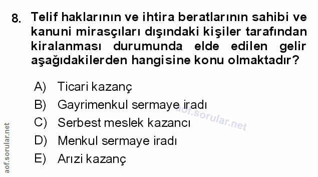 Soru 8