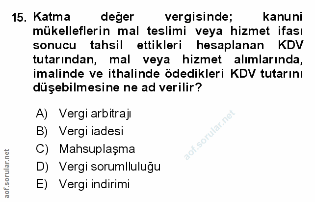 Soru 15