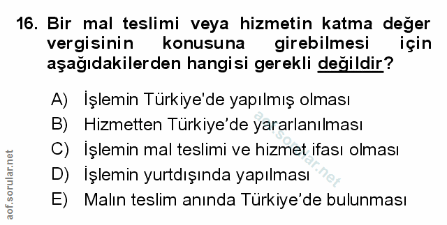 Soru 16