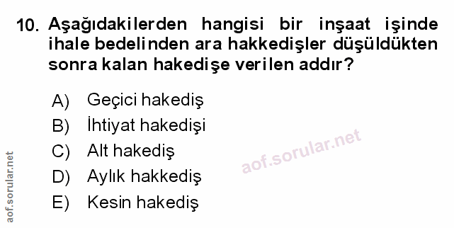 Soru 10