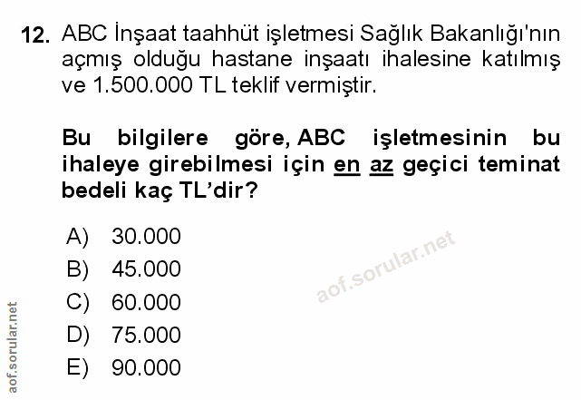 Soru 12