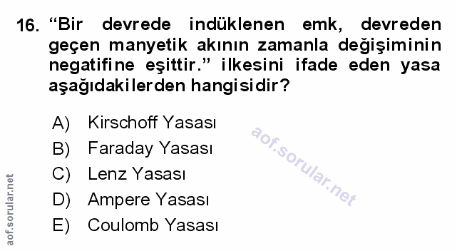 Soru 16