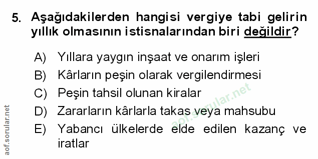 Soru 5