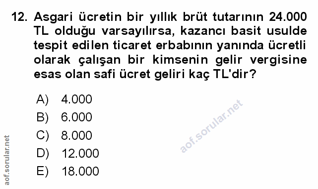 Soru 12