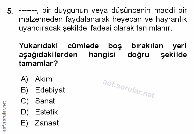 Soru 5