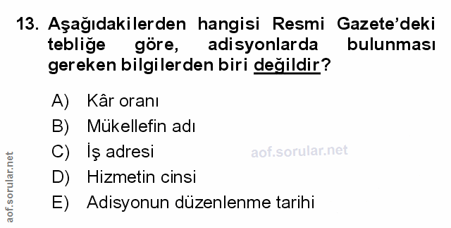 Soru 13