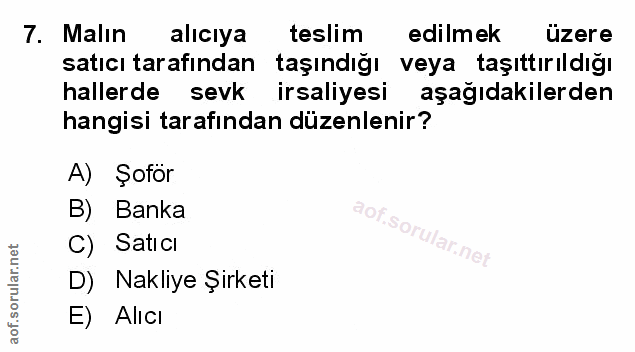 Soru 7