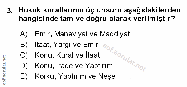 Soru 3