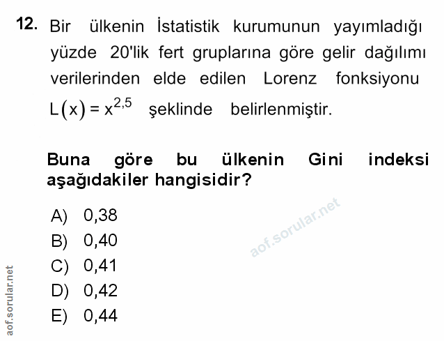 Soru 12