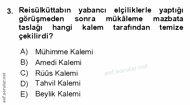 Soru 3