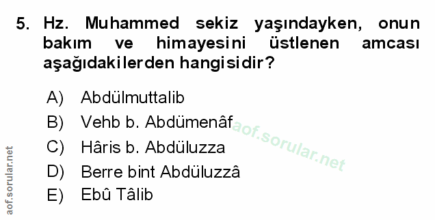 Soru 5