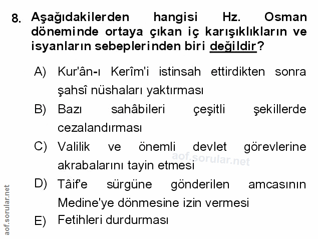 Soru 8