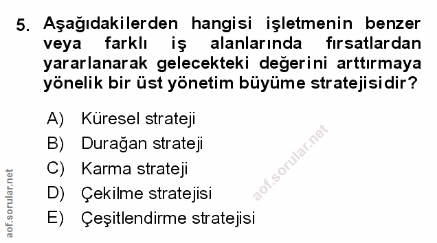 Soru 5