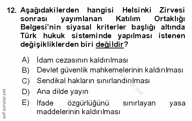 Soru 12