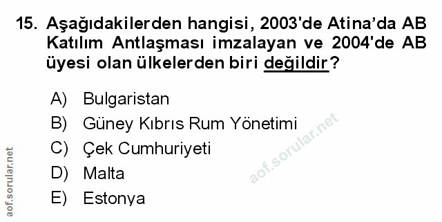 Soru 15