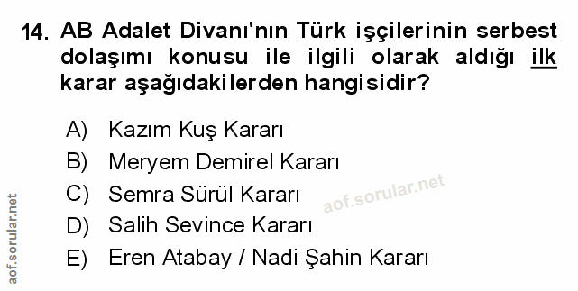 Soru 14