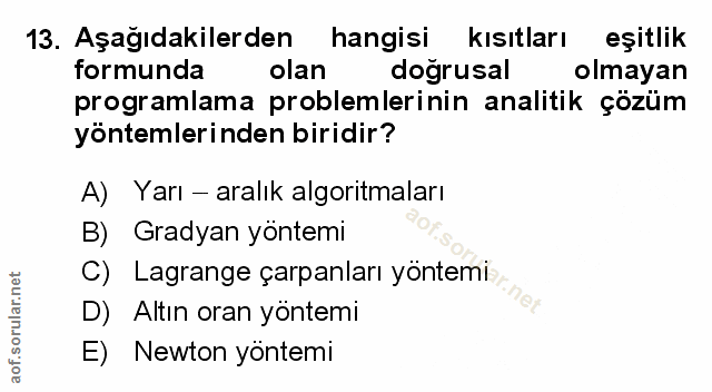 Soru 13