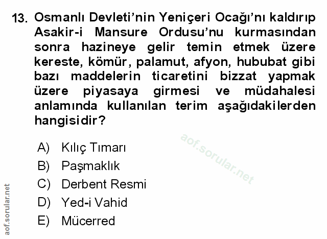 Soru 13