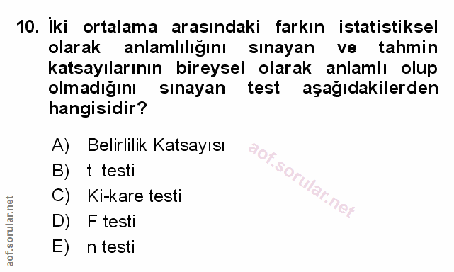 Soru 10