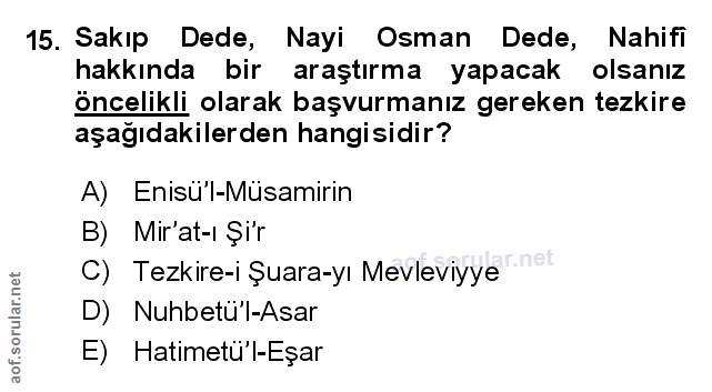 Soru 15