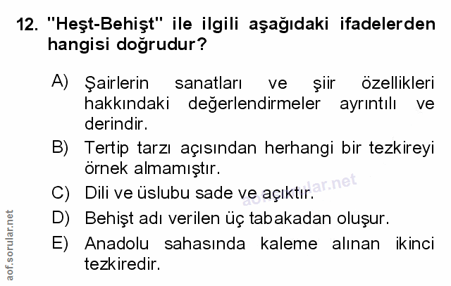 Soru 12
