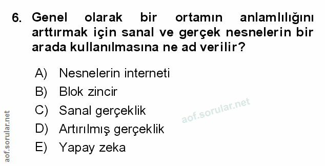 Soru 6