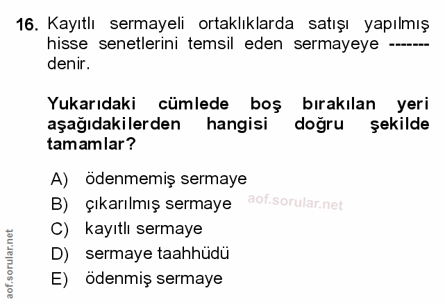Soru 16
