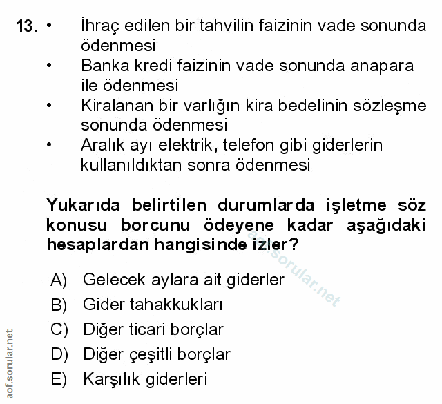Soru 13