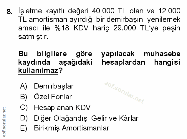 Soru 8