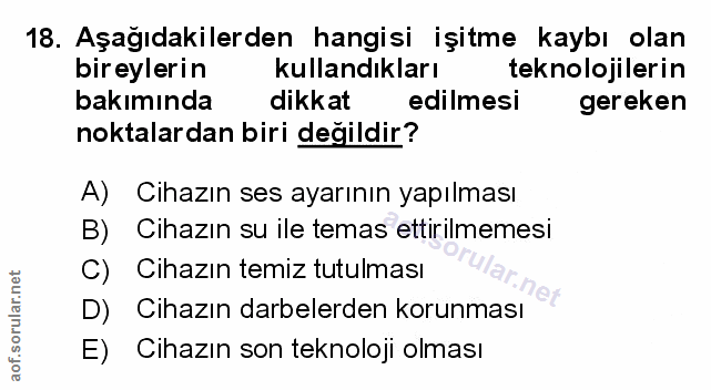 Soru 18