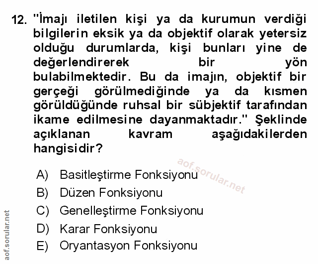Soru 12