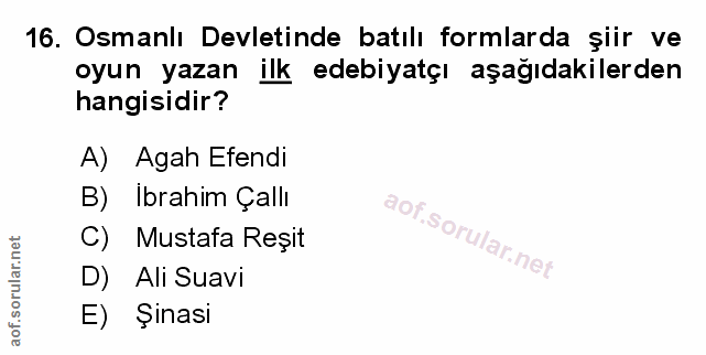 Soru 16