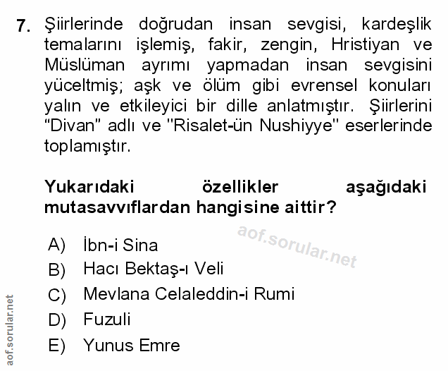 Soru 7