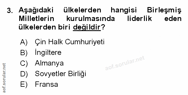 Soru 3
