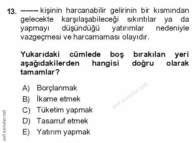 Soru 13