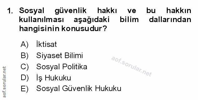 Soru 1