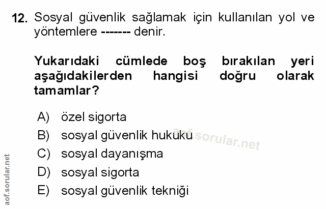 Soru 12