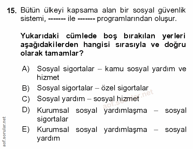 Soru 15
