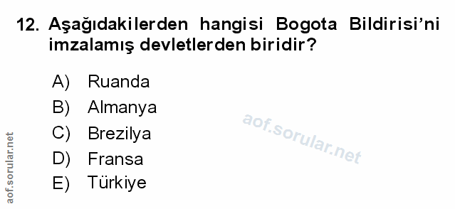 Soru 12